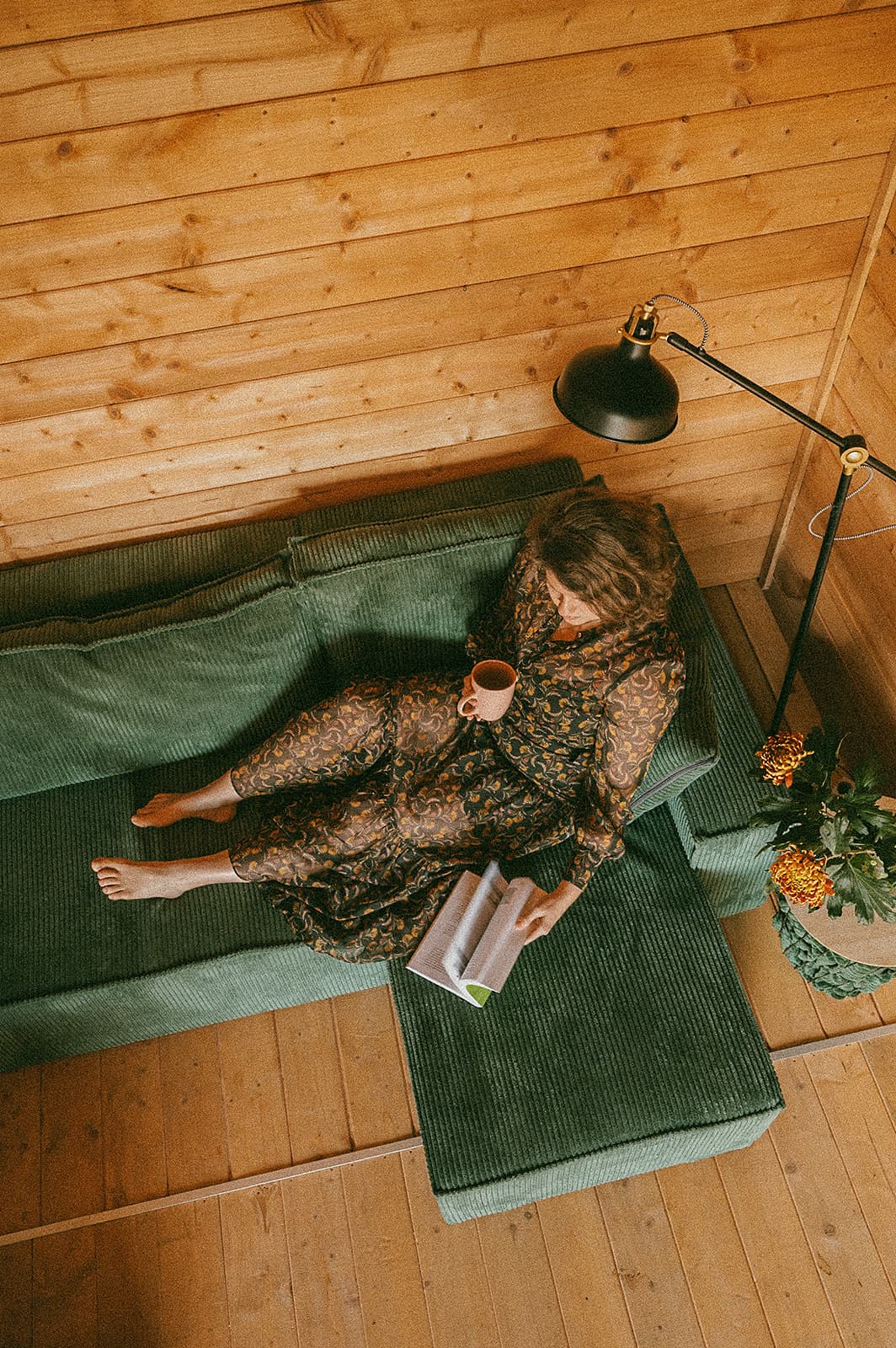 Cosy couch in the Cosmos space