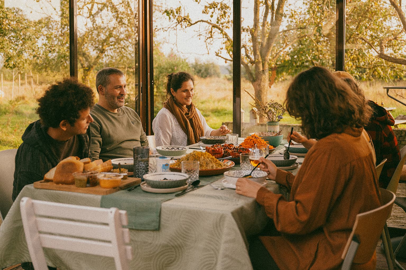 A long shared lunch with the team at The Makers Barn